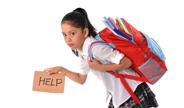 Heavy School Bags – Biggest Pain in the Neck