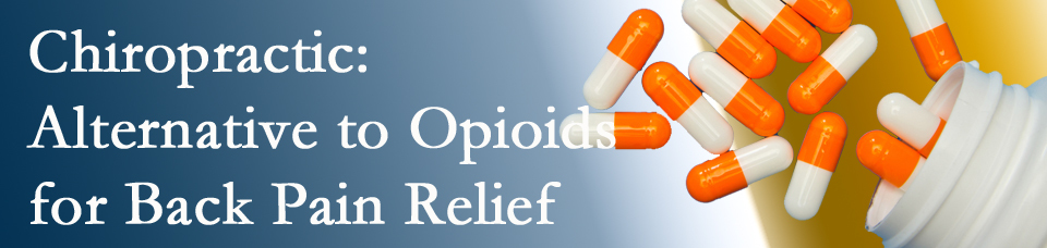 Chiropractic can help reduce opioid dependency